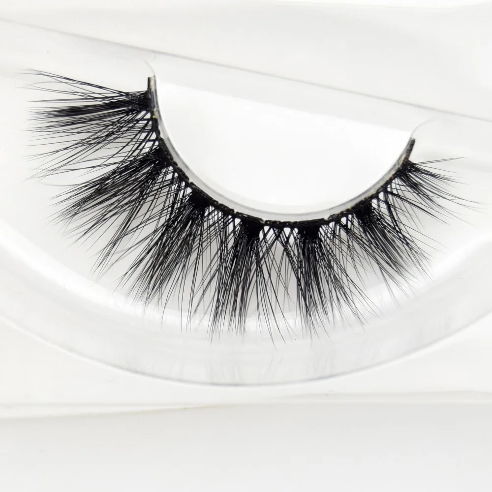 Искусственные норковые ресницы Visofree накладные искусственные длинные для