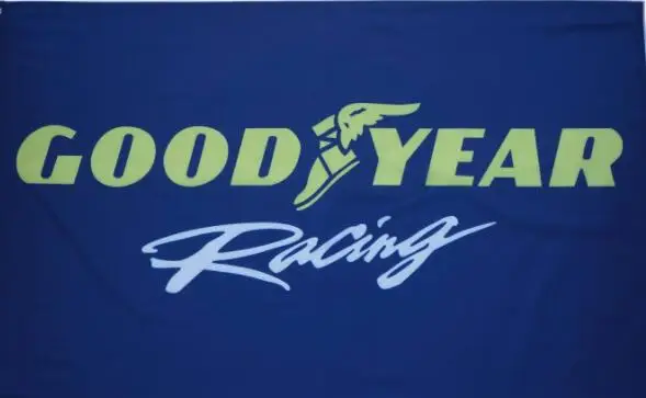 3x5ft большой Крытый открытый с Goodyear гонок Флаг Пользовательские хобби