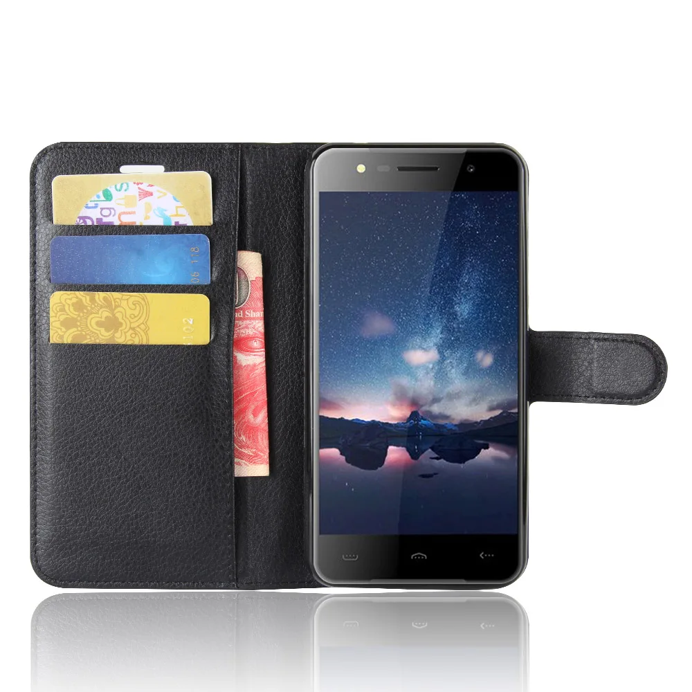 HUDOSSEN Для Doogee Homtom HT37 чехол роскошный Флип PU кожаный силиконовый для телефона Чехлы