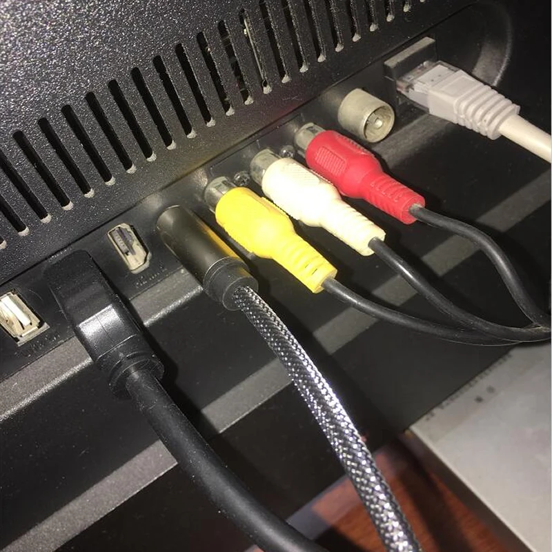 HIFI 5 1 SPDIF RCA коаксиальный Aux цифровой кабель адаптер Jack AV вспомогательный аудио