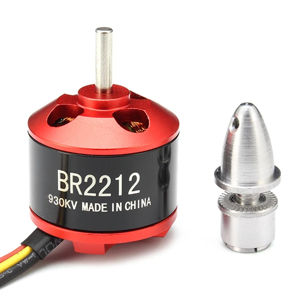 Бесщеточный мотор Racerstar BR2212 930KV 2 4S для радиоуправляемых моделей запчасти