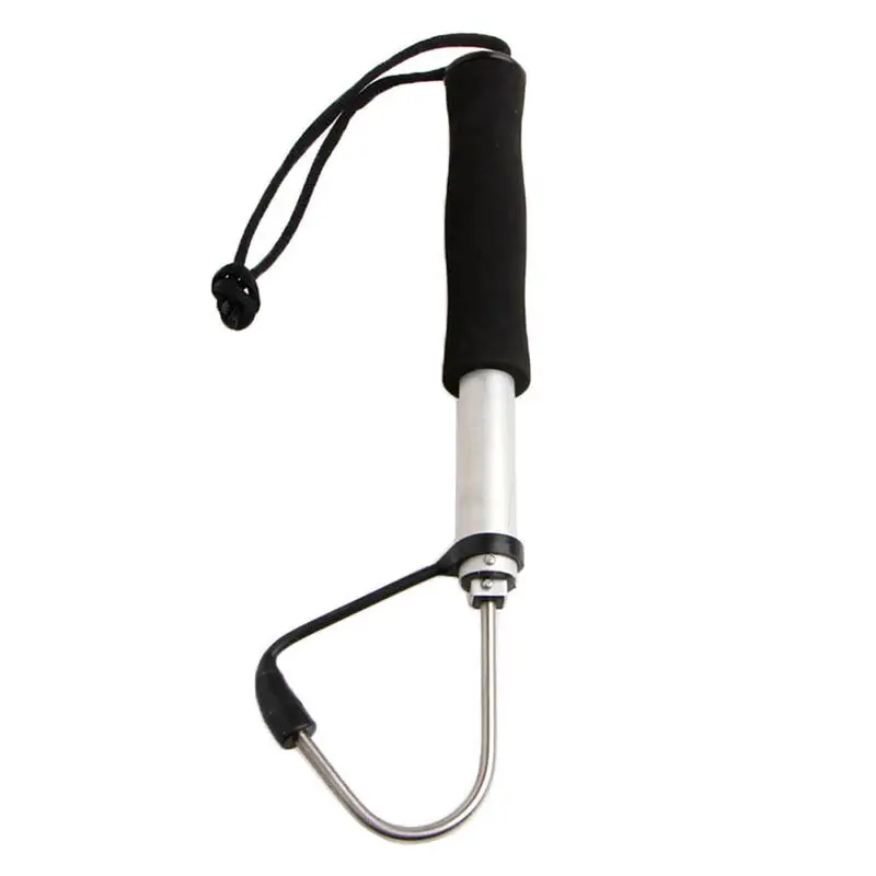 

Ice Fishing Gaff Hook Telescopic Fish Gaff Stainless Fishing Spear Hook Hand Gaffs FK88