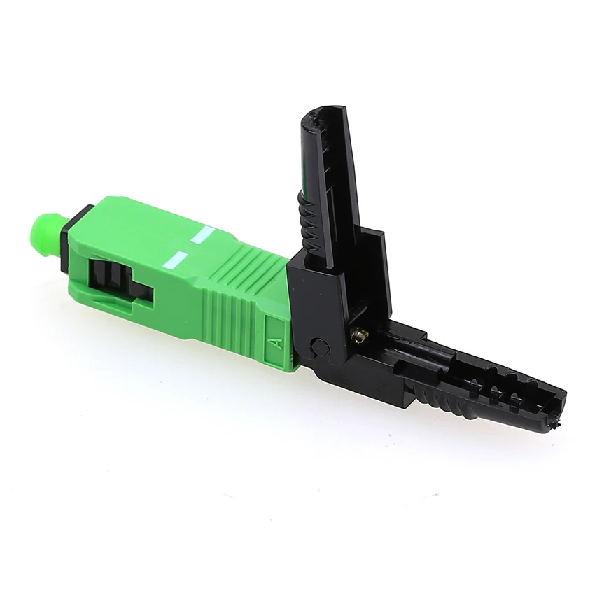 0.3dB волоконно оптический Быстрый разъем SC/APC покрытый провод соединитель для