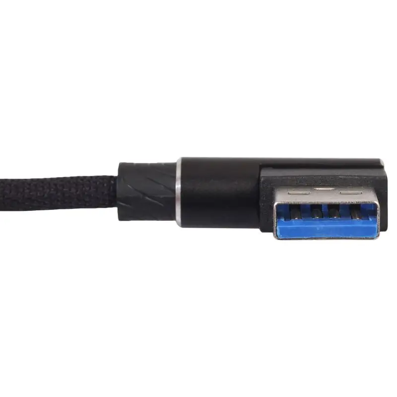 REXLIS usb type C 90 градусов быстрая зарядка c кабель 3 1 шнур данных зарядное устройство