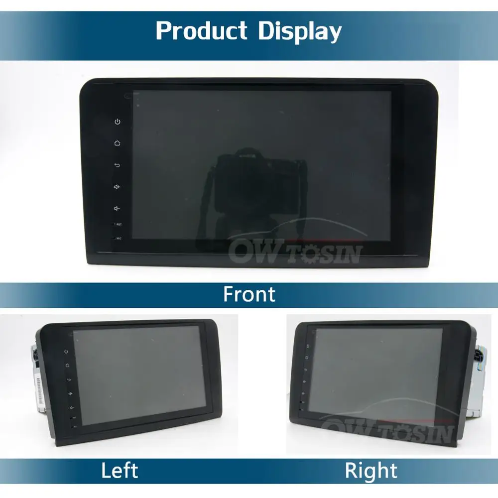 Автомобильный DVD-плеер 9 &quotIPS Android 0 8 ядер 4 Гб + 64 ГБ для Mercedes Benz ML GL Class W164 X164 ML350 ML500