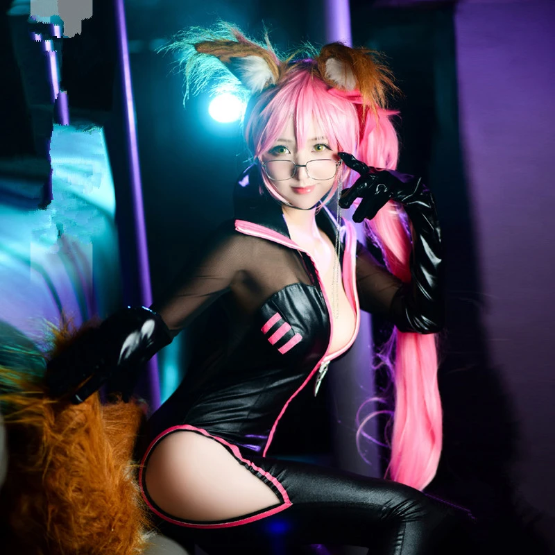 Аниме FGO Tamamo no Mae Fate/большой заказ Koyanskaya лиса секретаря женские сексуальные