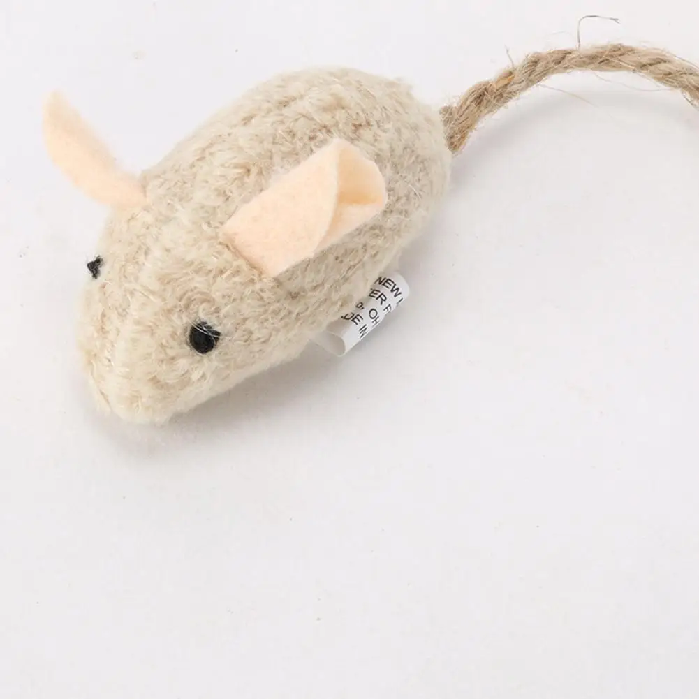AsyPets 3 шт. имитирующая плюшевая мышь с Catnip интерактивный тренировочный питомец игрушки для кошек
