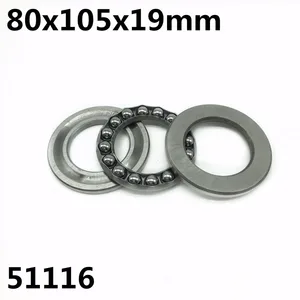 51116 80x105x19 mm Axial Thrust Ball Bearings 8116 High quality