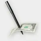 1 шт., лидер продаж, новинка, шариковая ручка для магических трюков, черная игрушка-волшебник с переходом из купюр и купюр, ручка для купюр, волшебные трюки