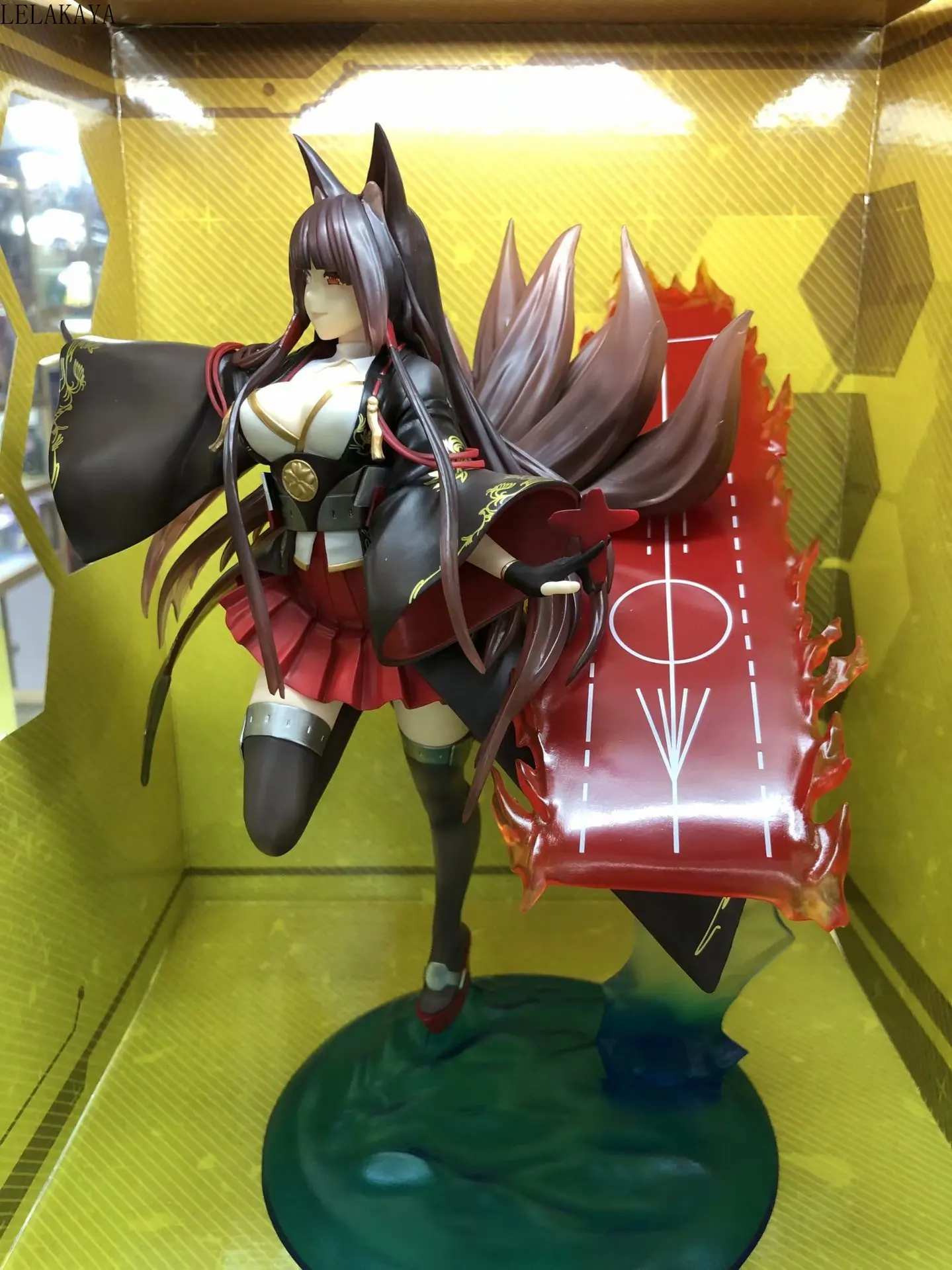 10'' Japanese Anime Azur Lane Game Akagi 1/7 Scale Pre-painted PVC Sexy Girl Action Figure Collectible Model Toy Brinquedos 26cm