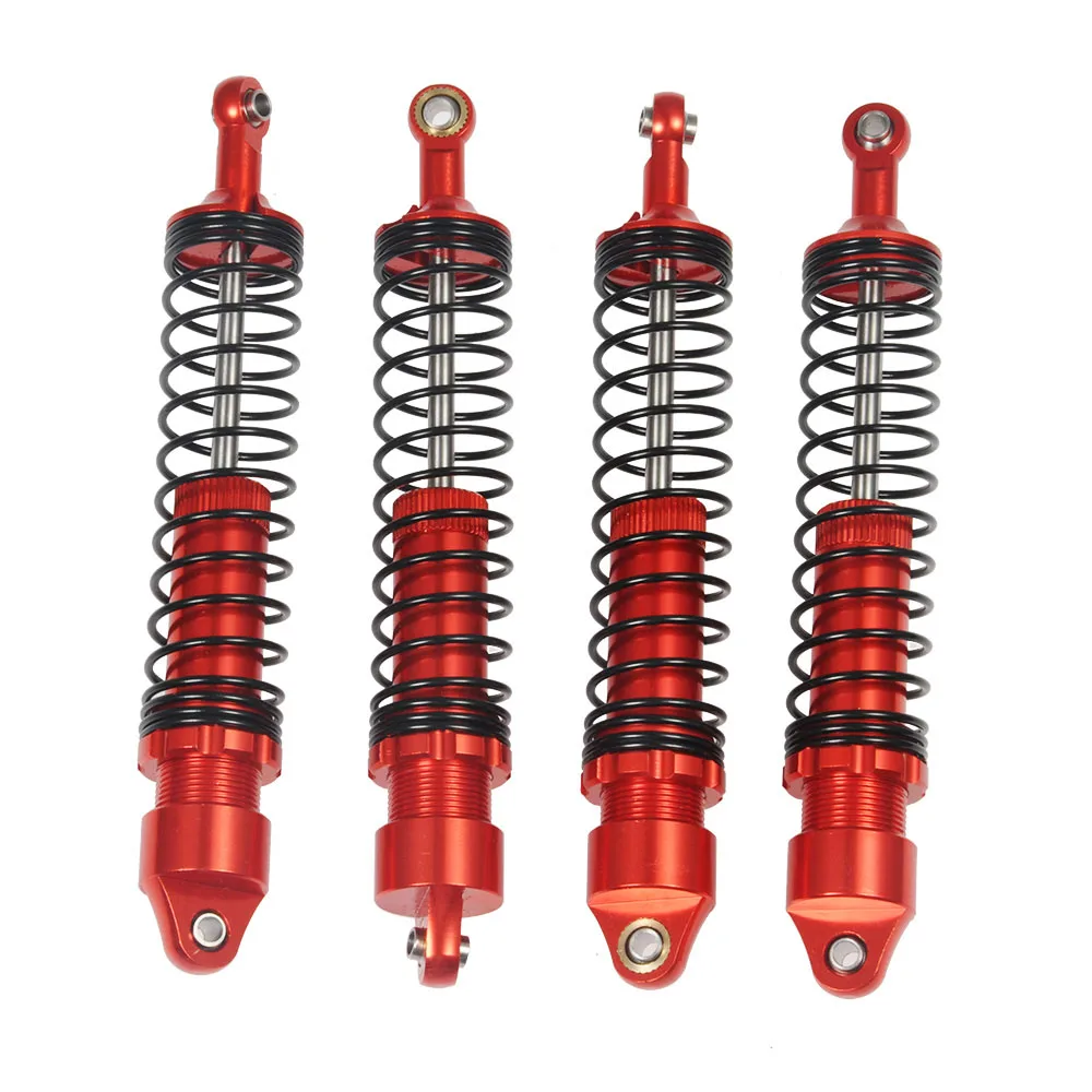 110mm 4Pcs 90 мм/100 мм/110 мм/120 мм металлический амортизатор KYX для 1/10 RC Гусеничный грузовик осевой SCX10 90046 D90 - Цвет: 110mm 4Pcs