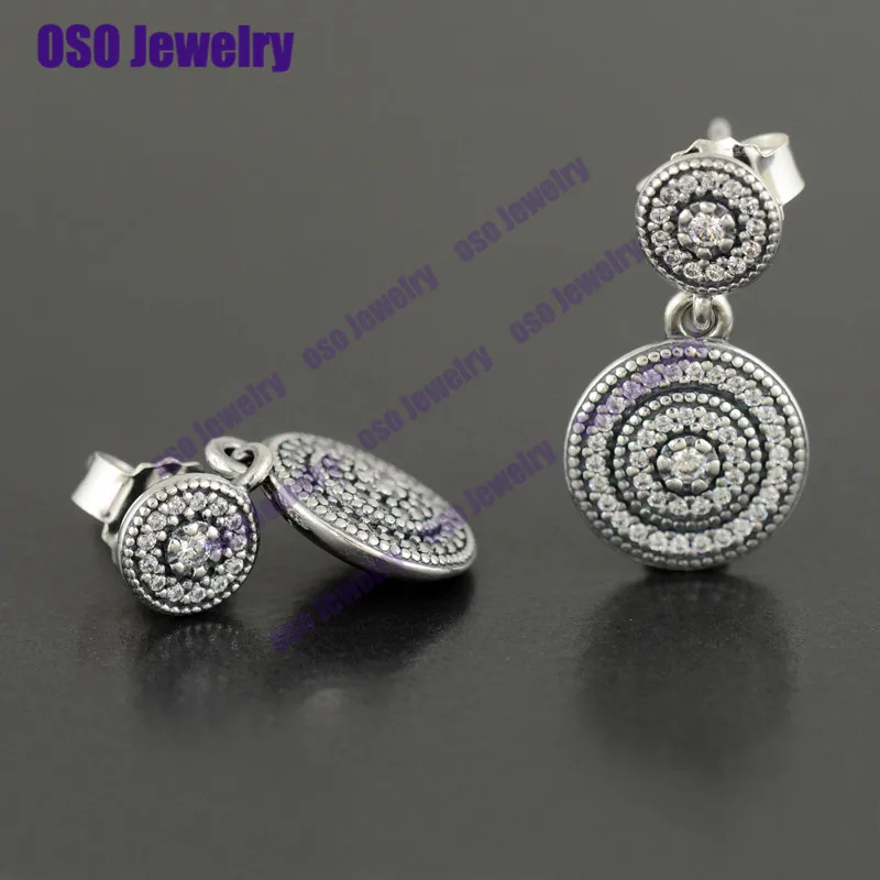 Aros de plata ley 925 Joyas женские модные серьги 2019 bijoux en серебро 925|Серьги-гвоздики| |