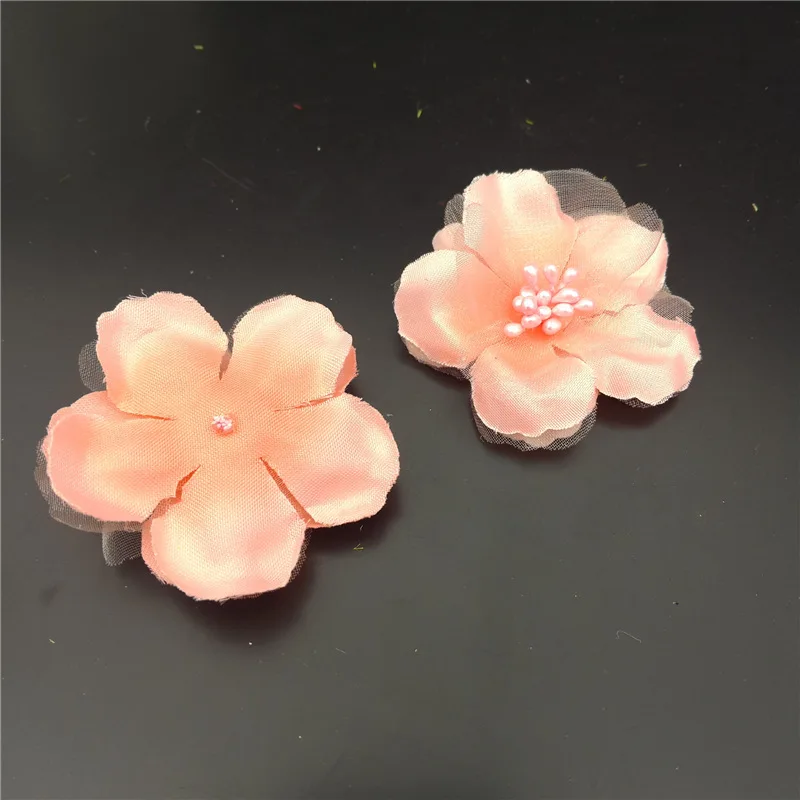 10 шт. 5 см шелковые Azalea искусственные цветочные головки для свадебной вечеринки