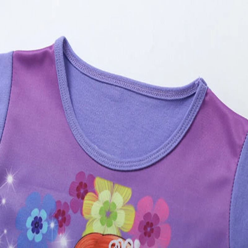 2017 Summer Cute Lovely Cartoon Toddler Baby Girls Mermaid Snow White Sofia Princess Short Sleeve O-Neck Dress Kids Party 3-10Y | Детская