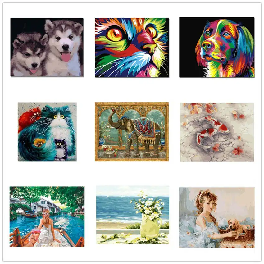 Раскраска по номерам краска номеру картинка женщина играет на скрипике живопись