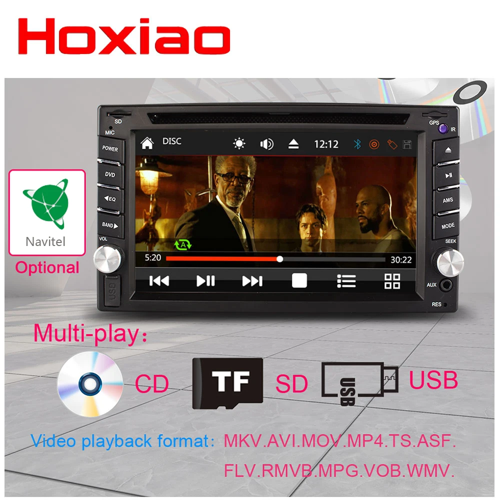 Автомобильный DVD Новый универсальный автомобильный радиоприемник двойной 2 Din