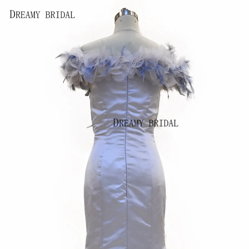 Dreamy Bridal прямые длинные платья на Oscar Awards 2016 знаменитостей с перьями и открытыми