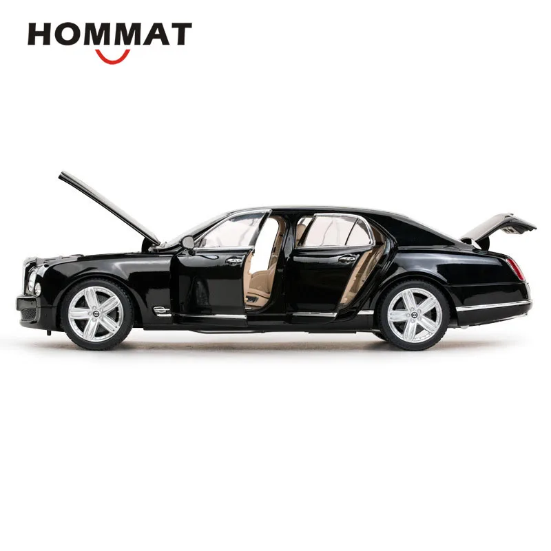 HOMMAT similation1/18 мулсанн лимузин из сплава 1:18 литья под давлением модель автомобиля