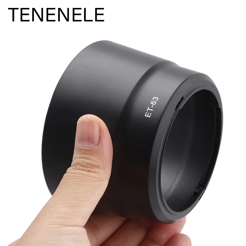 ET 63 бленда объектива камеры аксессуары для Canon EF S 55 250 мм F/4 5.6 IS STM байонетное