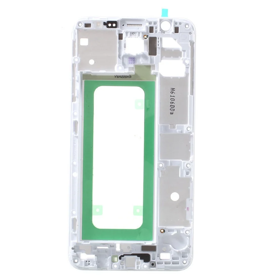 Передняя рамка корпуса для Samsung Galaxy J7 Prime On7 (2016) G610 G610F сменная деталь задняя крышка