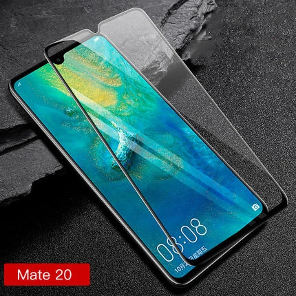 Mate 20 Полное покрытие для huawei mate 20/mate 20 Pro ультратонкий 9H закаленное изогнутое стекло защитная пленка HD на mate 20 - Цвет: Mate 20