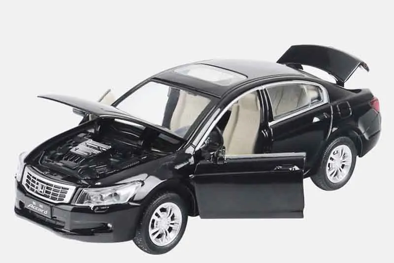 Игрушечные модели машин Honda Accord игрушечные со звуком литой под давлением| |