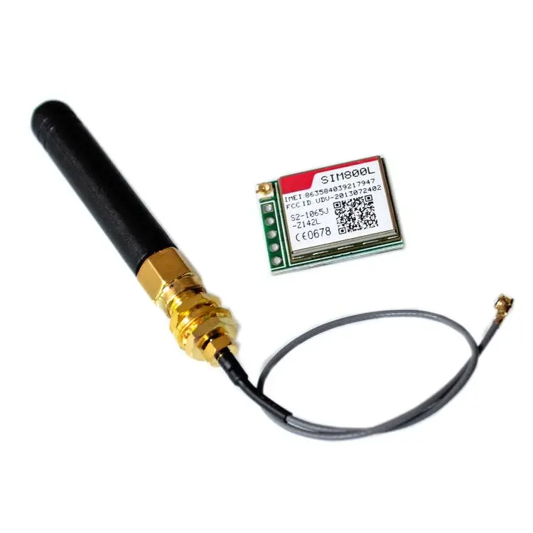 Четырехдиапазонный четырехдиапазонный модуль SIM800L GPRS слот для бомбы