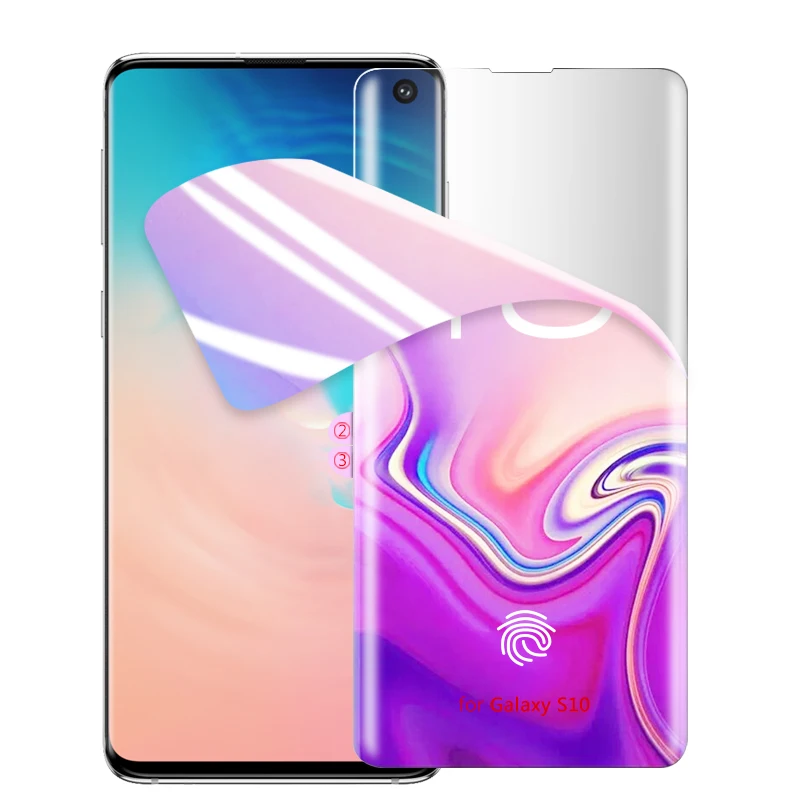 Невидимая Алмазная задняя пленка для Samsung Galaxy S10 S9 S8 Plus стекло S10e 5G Note 10 9 8 Защитная