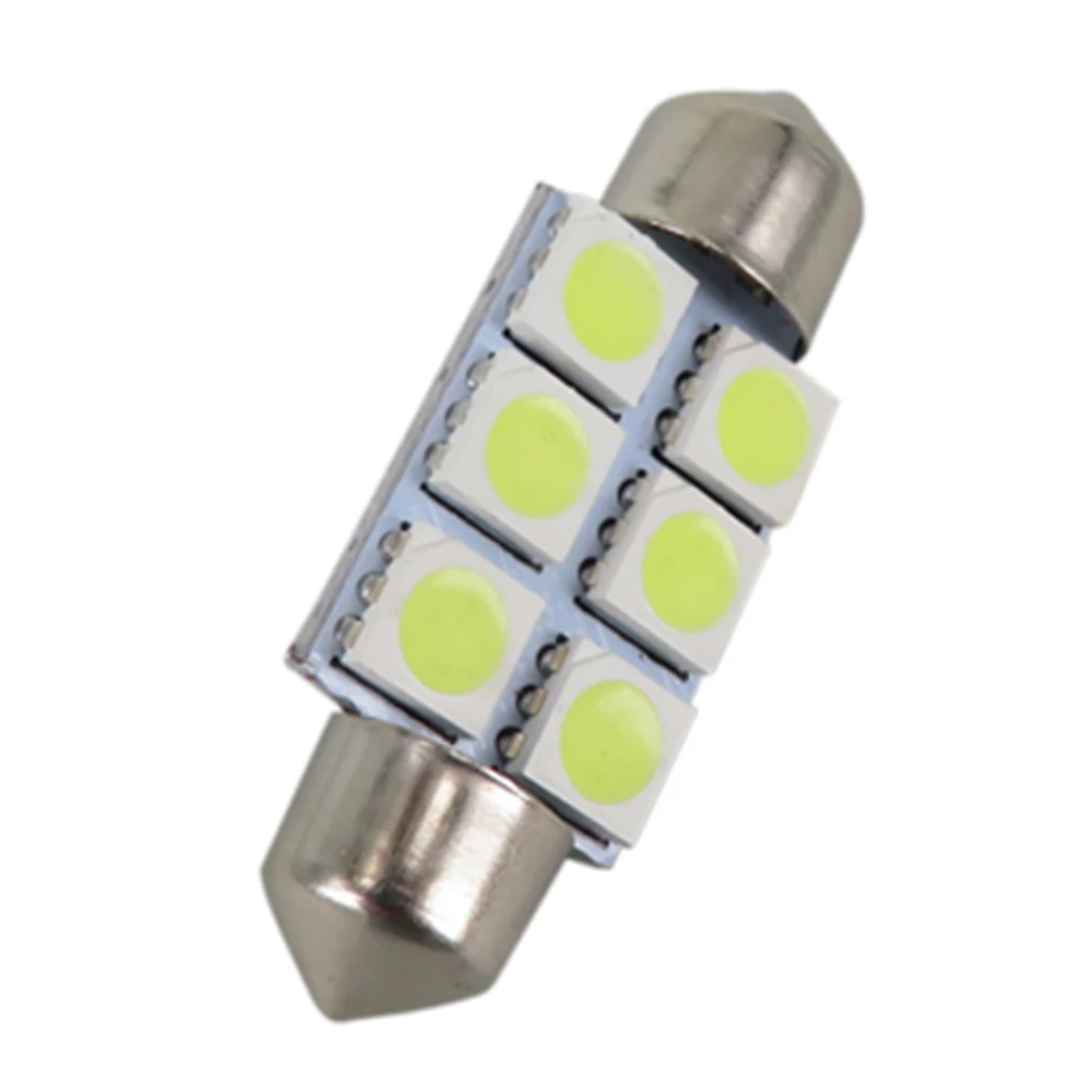 SEKINEW 2 шт. белая 36 мм гирлянда 5050 SMD СВЕТОДИОДНЫЙ LED C5W автомобильная светодиодная