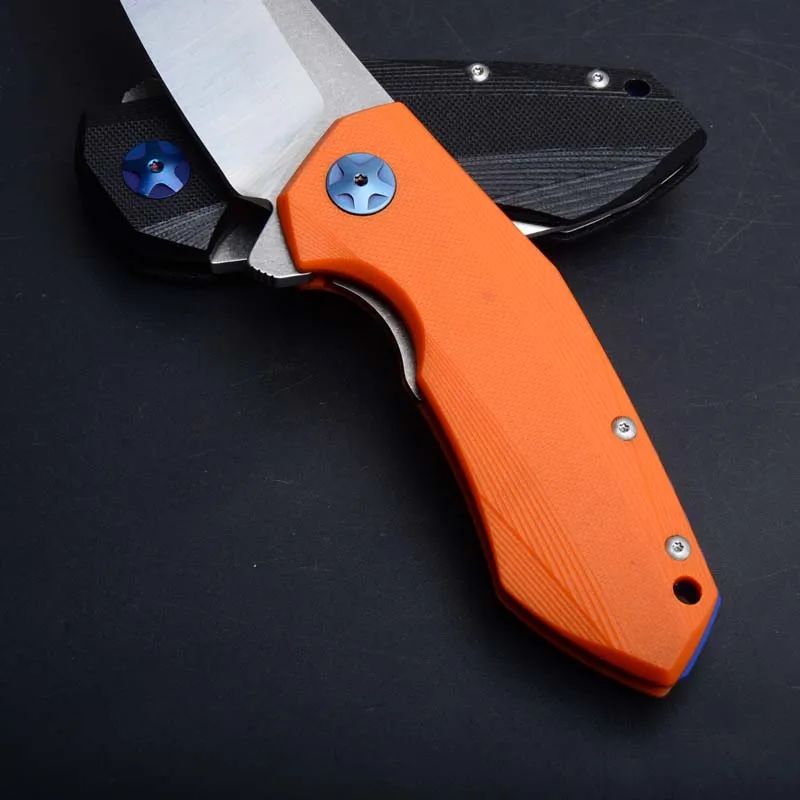 Hysenss ZT0456 шарикоподшипник тактический складной нож D2 лезвие G10 Ручка Открытый