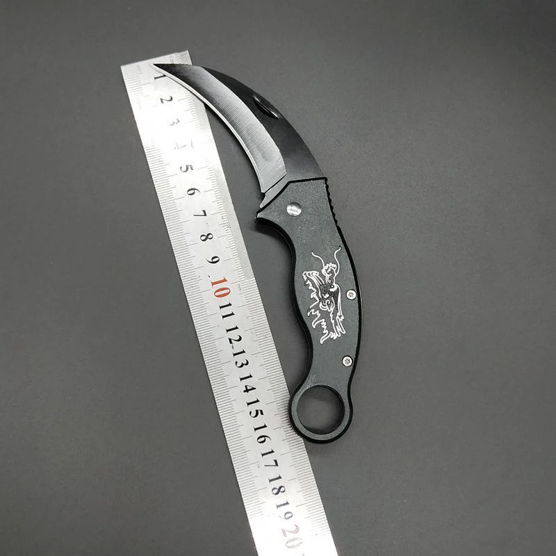 Karambit нож 2 модели специальный стиль подарок практика Складной Нож EDC инструмент