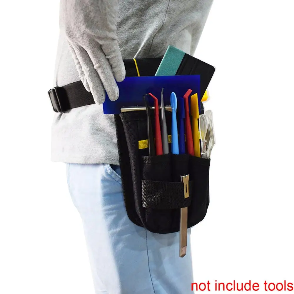 Professional Car Wrapping Tools Bag Oxford Cloth Pouch Organizer Durable Hardware Vinyl Wrap Tool Set Utility Bags D07B | Автомобили и