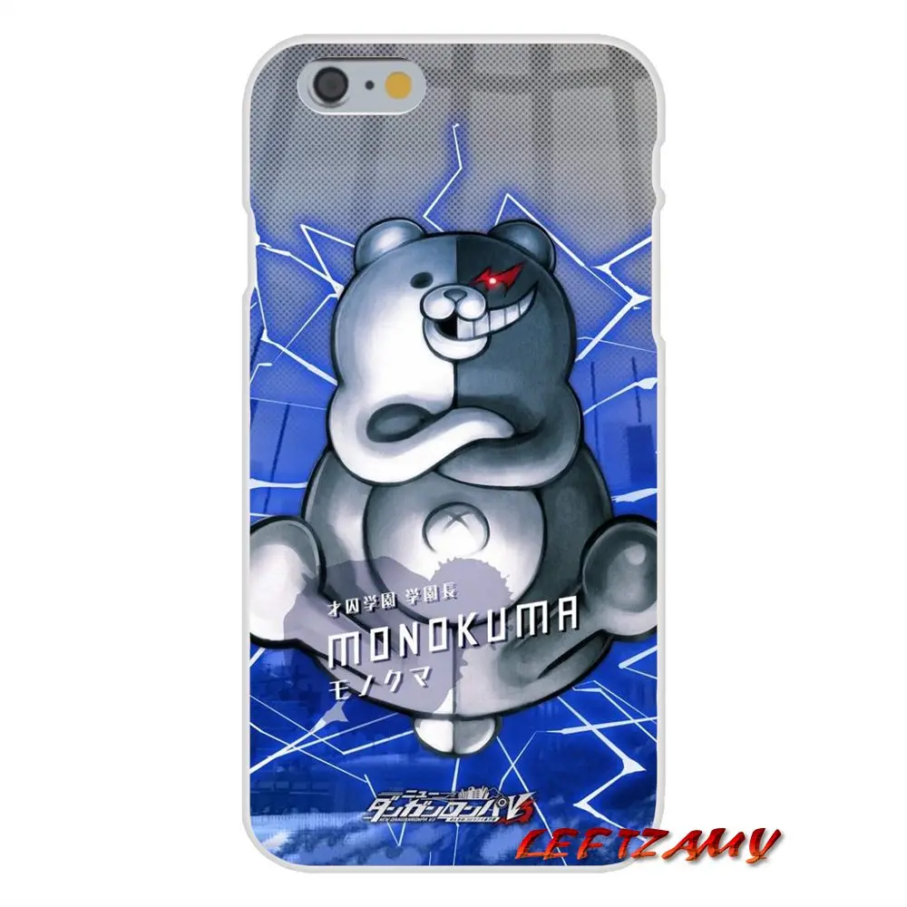 Силиконовый кожаный чехол для телефона игра под названием Kumamon Danganronpa Монокума