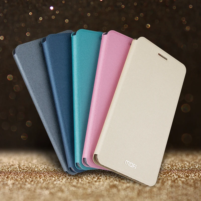 For BBK Vivo X20 Case Original MOFI Rui Luxury PU leather case for flip cover Phone Capas Fundas with stand MF01 | Мобильные