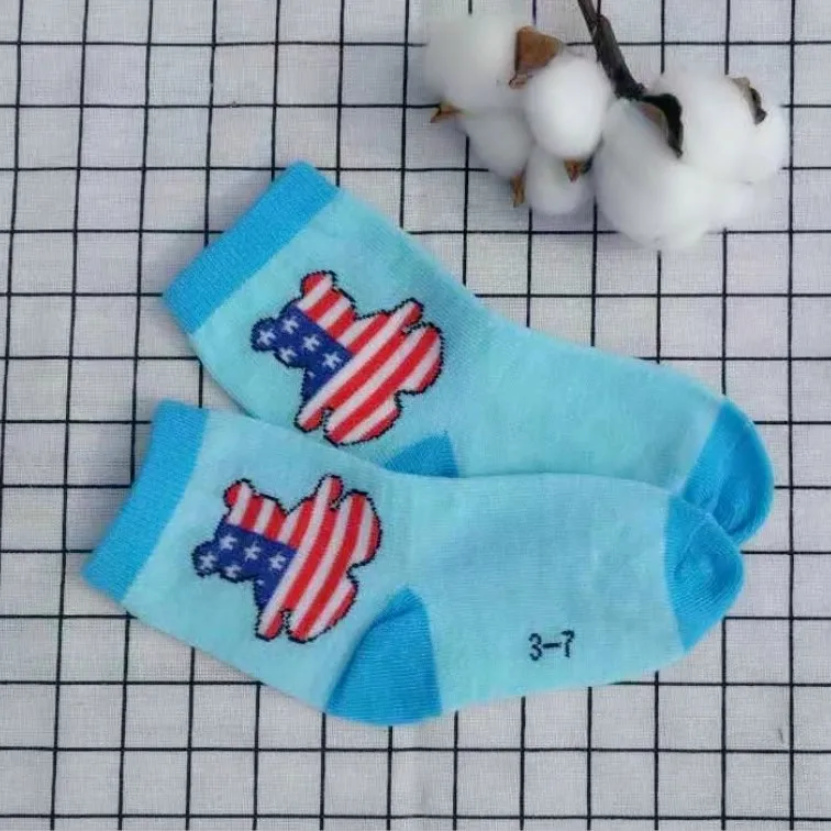 6545LZB Lovely and sweet terylene children socks wholesale cartoon qiu dong street source manufacturer |