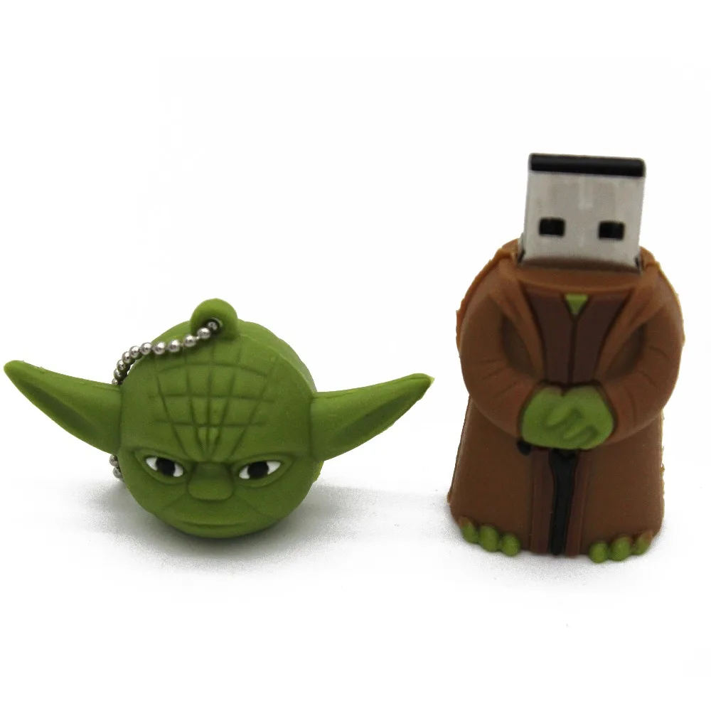 SHANDIAN, мультяшный USB флеш-накопитель, Звездные войны, Дарт Вейдер, 4 ГБ/8 ГБ/16 ГБ/32 ГБ/64 ГБ, usb флеш-накопитель, флеш-карта, флешка, u-диск
