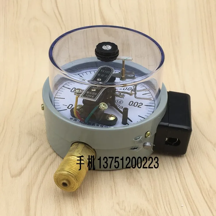 Электронный вакуумный манометр с красным флагом 0 1 МПа|vacuum pressure gauge|pressure gaugevacuum gauge