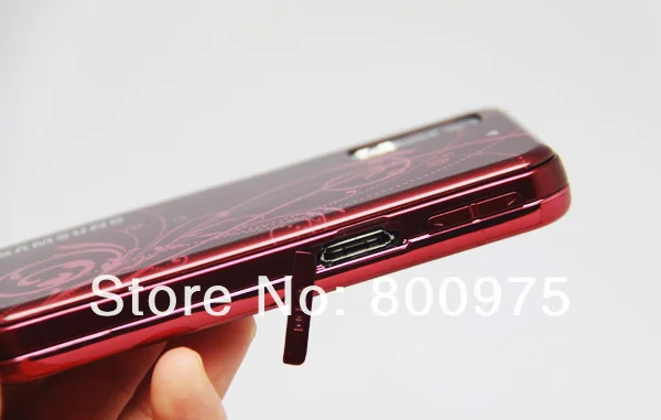 Мобильный телефон SAMSUNG S5230 S5230c La Fleur, разблокированный, 3,0 дюймов, сенсорный экран, Bluetooth S5230, красные мобильные телефоны