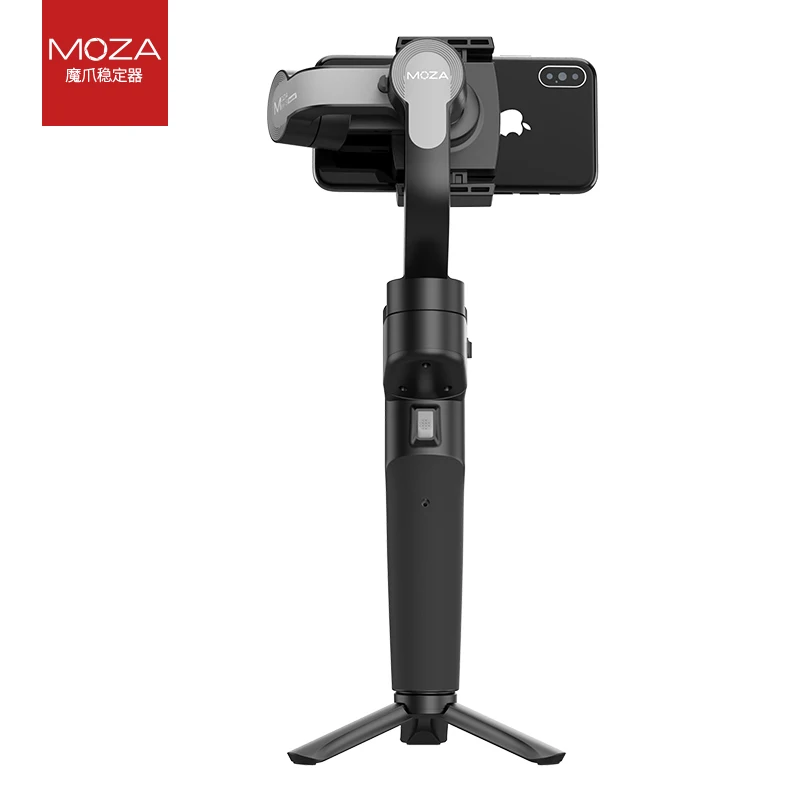 Складной трехосевой стабилизатор Moza Mini-S шарнирный для телефона iPhone X Huawei P30 Samsung