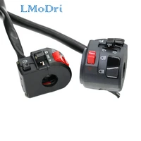 lmodri motorcycle horn button switch motorbike turn signal electric fog lamp light start handlebar controller switches