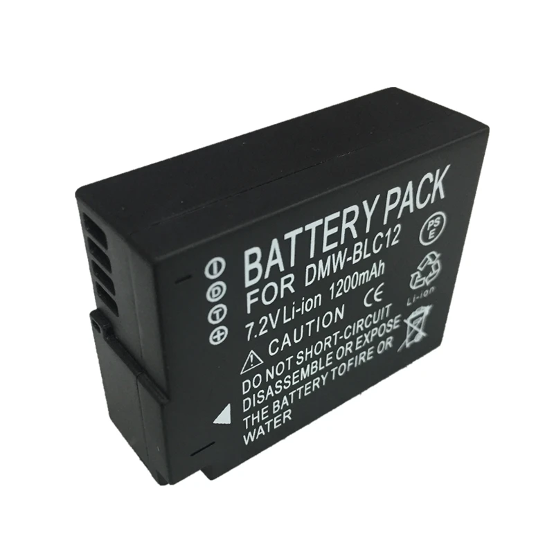 DMW-BLC12 DMW BLC12PP литиевые батареи BLC12 Батарея цифровой камеры для Panasonic DMC GH2 G7 G6 G5 DMC-GH2