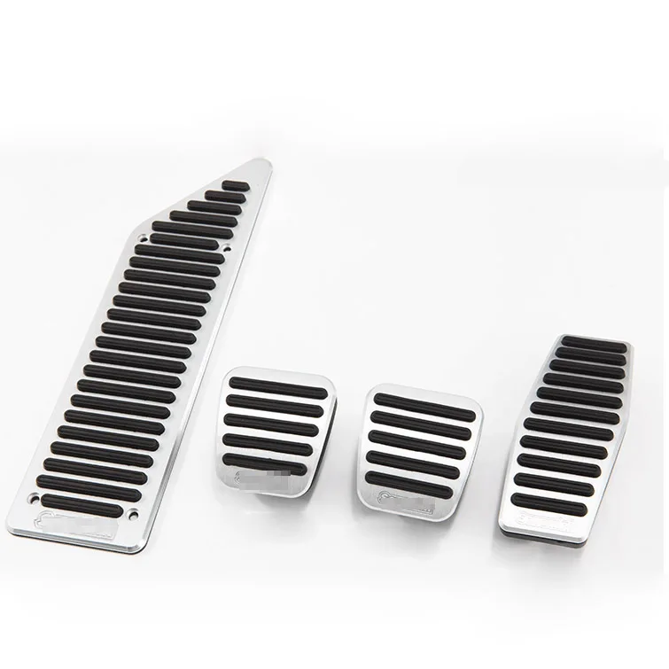 4 шт. алюминиевые Нескользящие подставки для ног Buick Excelle 2010 2014 MT|brake pedal cover|pedal