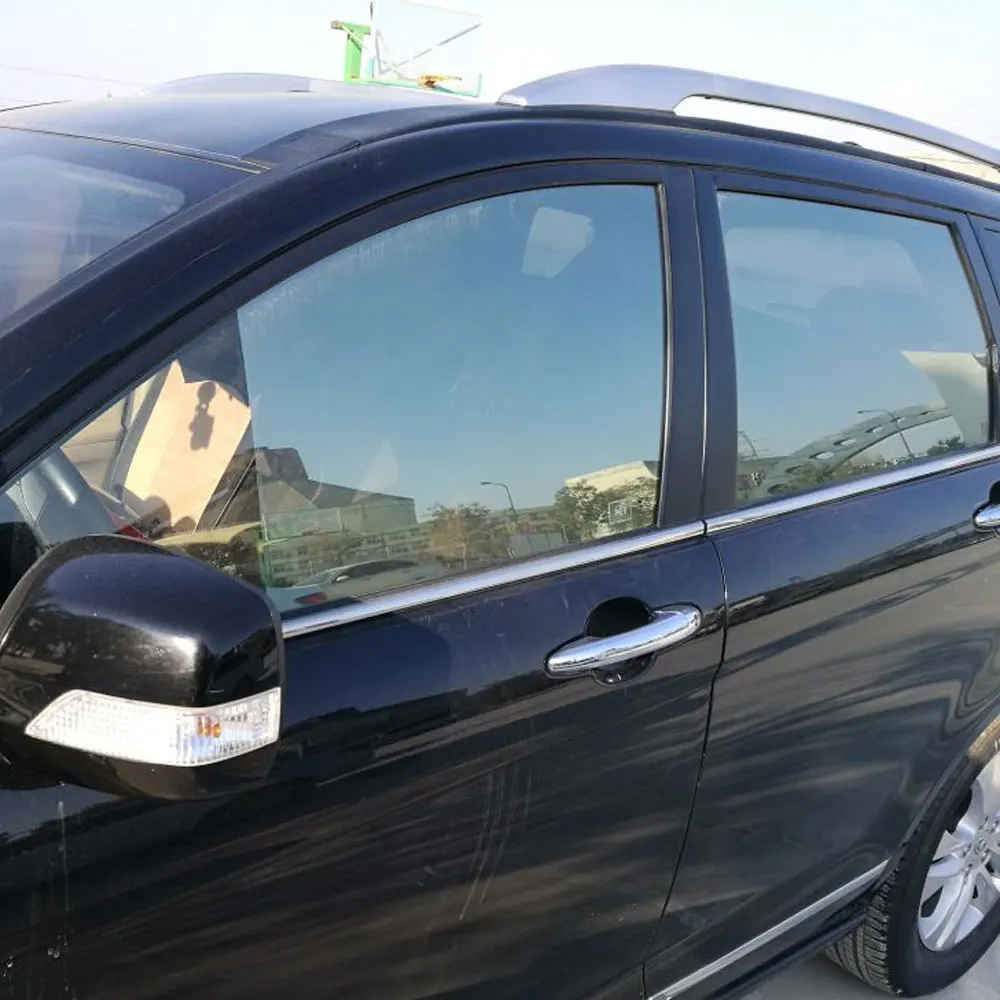 Светоотражающая черная изоляционная пленка на окна 50*300 см|side window|window solar filmsolar film |