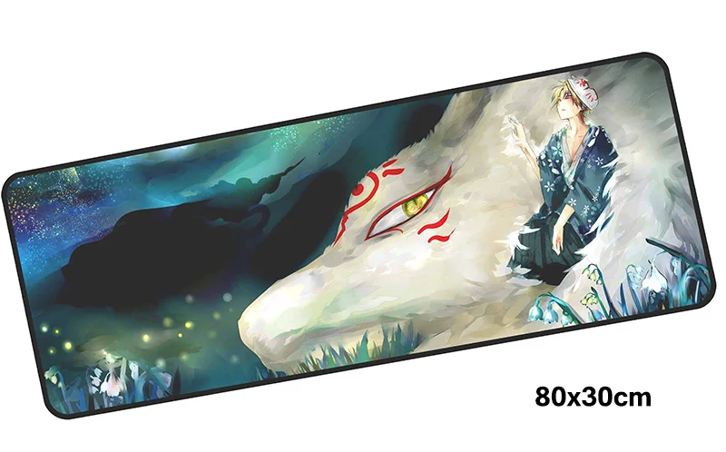 Natsume yuujinchou геймерский коврик для мыши 800x300X3 мм игровой коврик для мыши Бестселлер ноутбук ПК аксессуары ноутбук padmouse эргономичный коврик