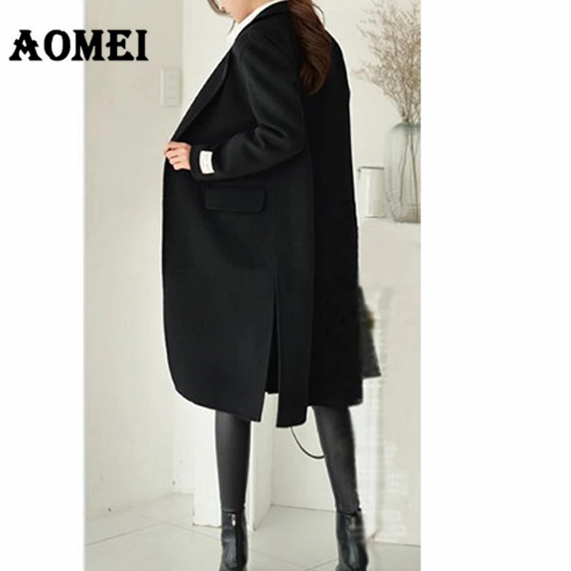 Женское пальто 2020 зимнее теплое элегантное Трендовое средней длины женская