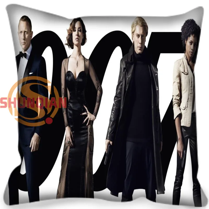 Изготовленная на заказ декоративная наволочка 007 Классические фильмы площади