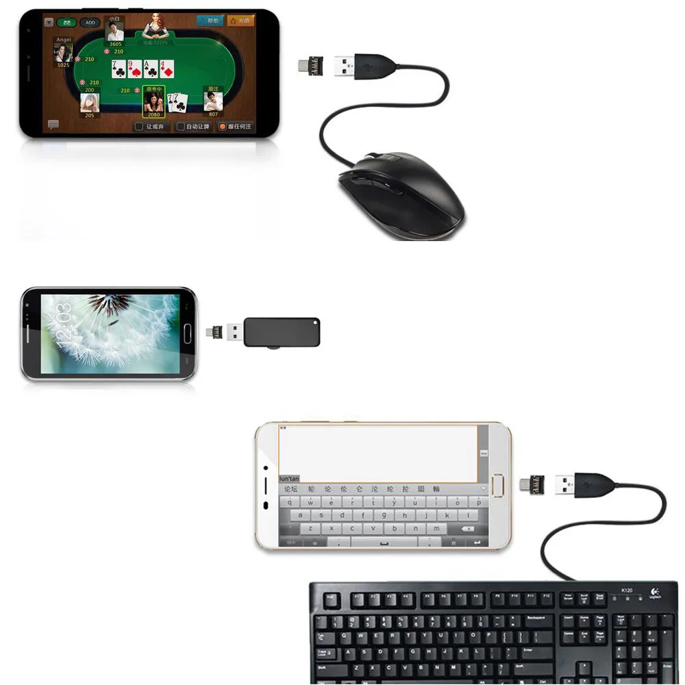 New Micro USB Male To Female OTG Adapter Converter For Android Tablet Phone | Электроника