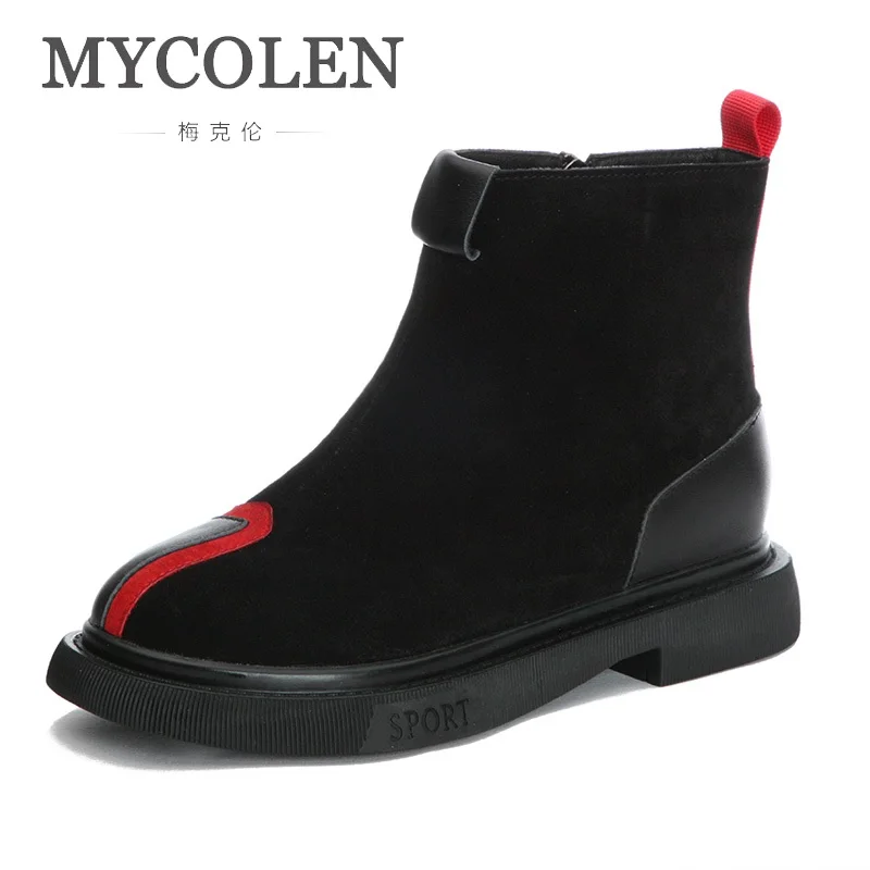 MYCOLEN 2018 Spring And Autumn Women Boots Brand Designer Comfortable Quality Casual Shoes Breathable Homme | Обувь