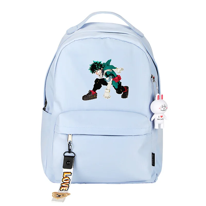 28 My Hero Academy Midoriya izku Косплей Женский Рюкзак kawaii школьные сумки водонепроницаемый рюкзак для путешествий аниме рюкзак для ноутбука Rugzak - Цвет: 28