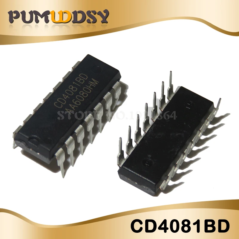 10 шт./лот CD4081BD CD4081 4081BD 4081 DIP14 и IC